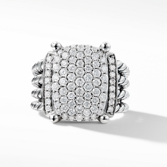 David Yurman Wheaton® Ring with Diamonds - Picture 7 of 10